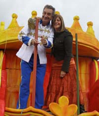 Carlos Areias e Rosa do Canto foram "reis" do Carnaval arcuense