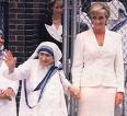 Diana Spencer e Madre Teresa de Calcut