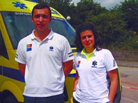 Bruno Fernandes e Sofia Leite, os primeiros operadores do SIV
