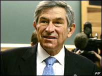 Paul Wolfowitz, ex-presidente do Banco Mundial envolvido em escndao