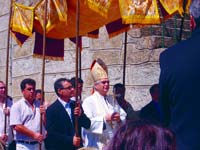 Bispo Ablio Rodaas presidiu ao cortejo