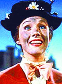 Mary Poppins, a nanny mais conhecida do cinema