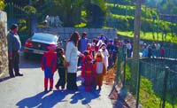 Crianças da escola percorreram alguns lugares da freguesia