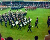 Com a Banda da GNR em Mons - Blgica. Festival da Nato 1980