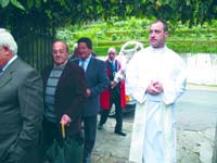 Padre Aventino visita a primeira residência em Salvador,