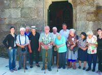 Grupo de idosos em S. Bento de Ermelo