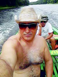 Navegando no Rio Amazonas