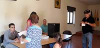 Mesa de voto de Vila Fonche