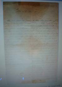 Fax-simile da Carta do irmo Gabriel Antnio Cerqueira