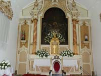 Altar-mor (interior da Igreja Paroquial)