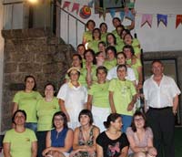 Foto retirada a 29/06/2013 no mbito da comemorao de S. Pedro do Vale  festa da angariao de fundos, com alguns elementos da nossa equipa