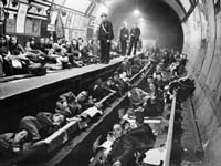 Metro de Londres nos bombardeamentos de 39-45