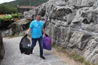 Joaquim Campos inaugurou programa de limpeza em 2014 na freguesia de Cabana Maior