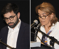 Antnio Teixeira Rodrigues (PSD) e Elsa Esteves (PS) esgrimiram argumentos diferentes sobre o 'desconto' no IRS do Municpio