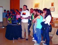 Carlos Dantas, Professor de Fsica Quimica, falou dos astros