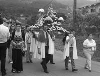 O andar de Nossa Senhora da Piedade