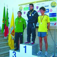 Selmo Gonalves do C.A.A.V., terceiro classificado