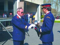 Paulo Barreiro na passagem do comando a Carlos Ferreira