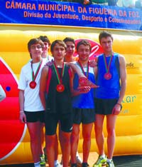 Atletas arcuenses Campees Nacionais do Corta Mato Escolar