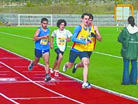 Joo Ramos e Helder Rocha do Centro de Atletismo