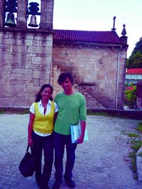 Susana Arrais (Jacinta Lamego) e Vitor Gonalves (Carlos Paulo Antunes), em Ermelo