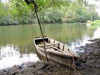 O barco utilizado pelo Antnio Passarinho, para salvar me e filha