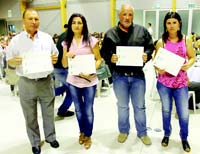 Eduardo Galhofo, Maria de Ftima Vivas, Pedro Castanheira e Ana Cristina Costa