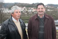Alberto Caldas Ferreira (Padreiro / Santa Cristina) e Carlos Dias (Padreiro / Salvador)