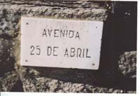 Soajo  Avenida 25 de Abril