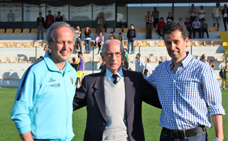 Irmos Berto e Jose Carlos com o pai