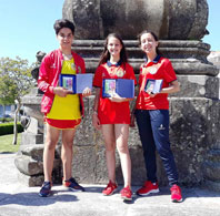 Emanuel Fernandes, Sofia Marujo e Beatriz Gomes