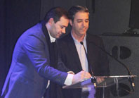 Nuno Brito, diretor-geral do CMDAV, e João Manuel Esteves, presidente do Município, no ato de assinatura do protocolo