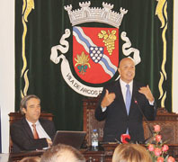 Paulo Caffo elogiou poltica de proximidade do Municpio arcuense com a dispora
