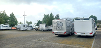 Panormica do Largo da Feira no passado dia 24 de abril