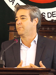 Joo Manuel Esteves na explanao do ltimo Oramento Municipal sob sua gesto