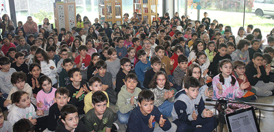 Nos ltimos trs anos entraram no AEV alunos de vinte nacionalidades diferentes