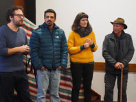 Daniel Maciel, Ivo Baptista, Aurora Santos e Antnio Cerqueira