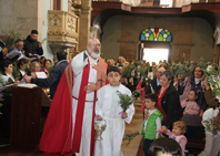 Cerim�nia no Domingo de Ramos (29 de mar�o), Domingo da Paix�o do Senhor
