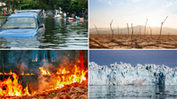 Eventos clim�ticos extremos s�o o �novo normal�