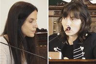 Fl�via Afonso e Em�lia Cerdeira debateram crise da habita��o