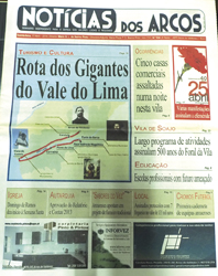 Acervo do Not�cias dos Arcos j� se encontra digitalizado e em rede atrav�s do Arquivo Municipal